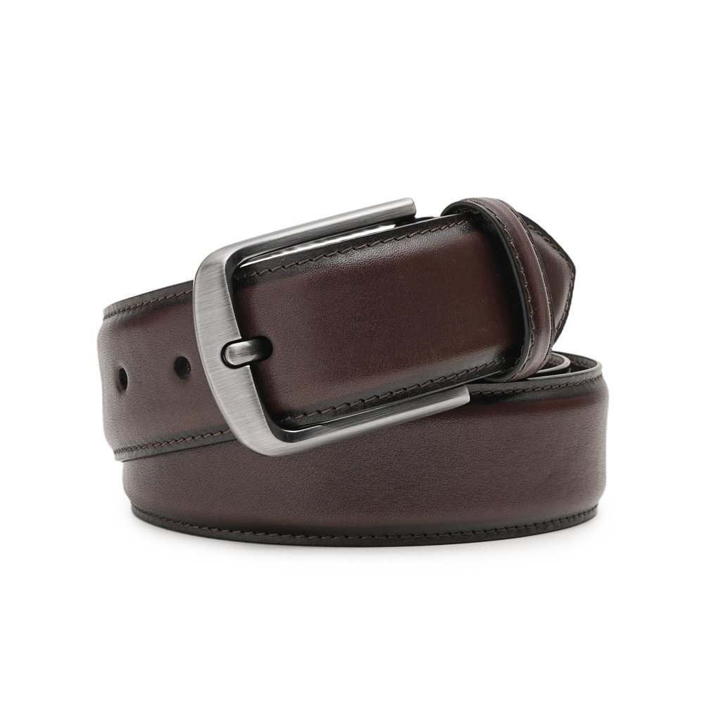 Full-Grain Leather Casual Dress Belt LA2069N - Image 7