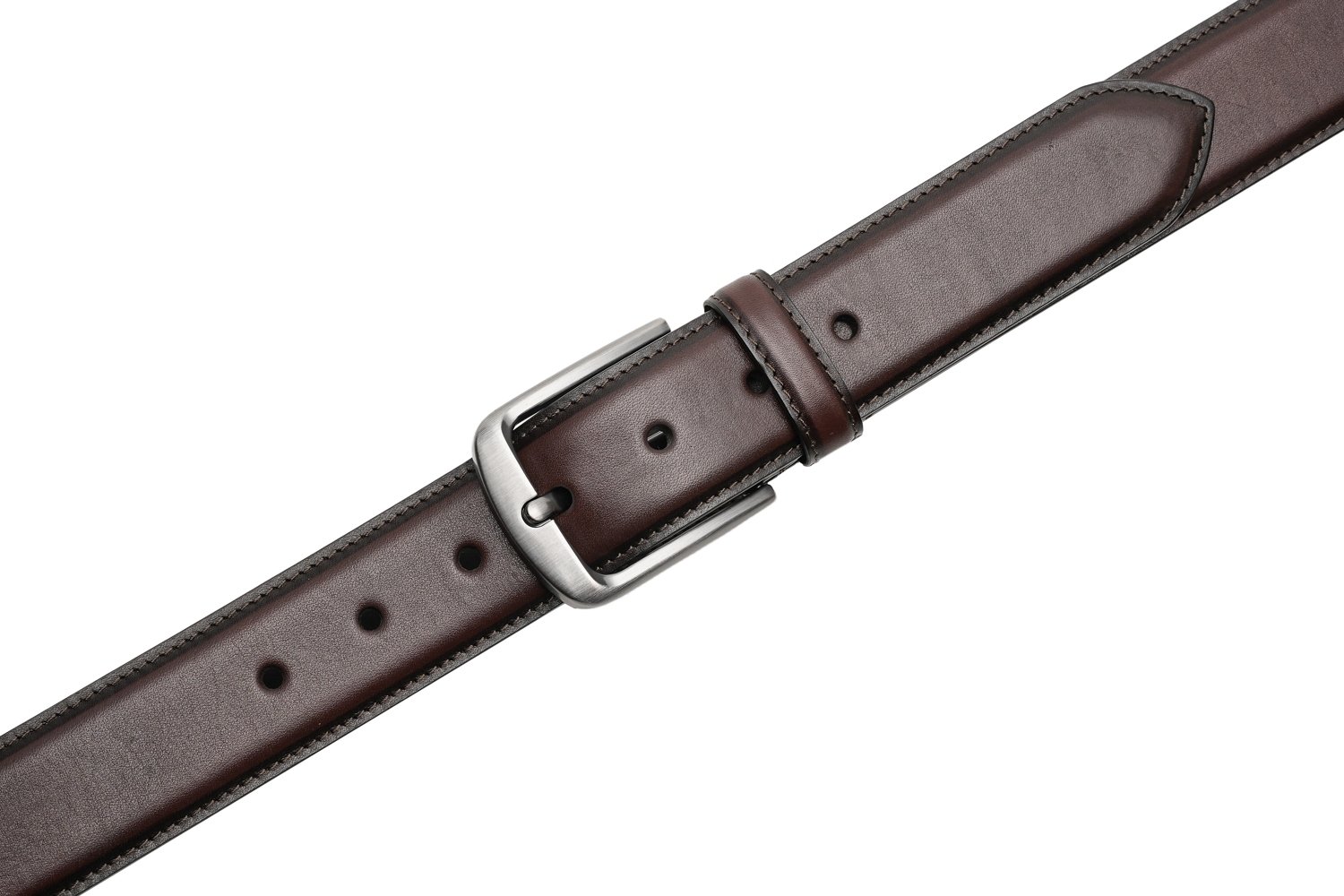 Full-Grain Leather Casual Dress Belt LA2069N - Image 9