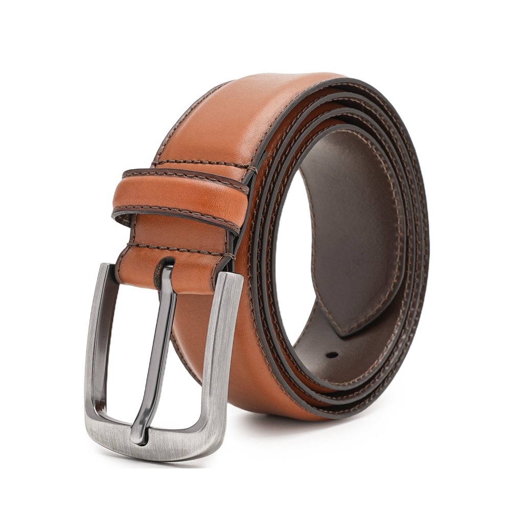 Full-Grain Leather Casual Dress Belt LA2069N - Image 10