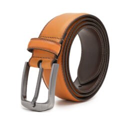Full-Grain Leather Casual Dress Belt LA2069N