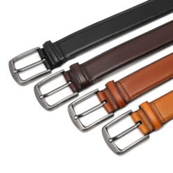 Alternative view of Minimalist Full-Grain Leather Single Prong Buckle LA2070N